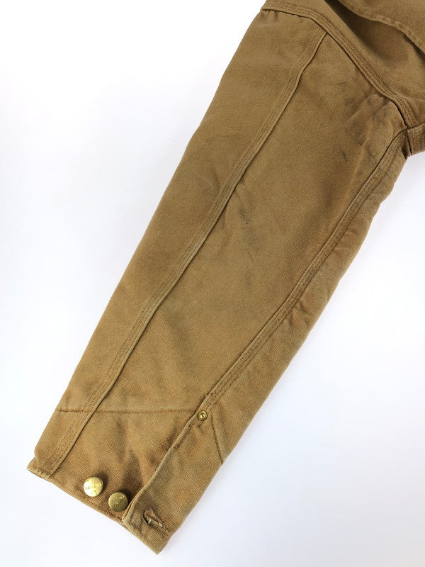 【中古品】【メンズ】 Carhartt カーハート 00's DUCK CHORE COAT C01BRN 2000年代 ダックチョアコート アウター 146-250930-rt-08-tag サイズ：46 カラー：ベージュ 万代Net店