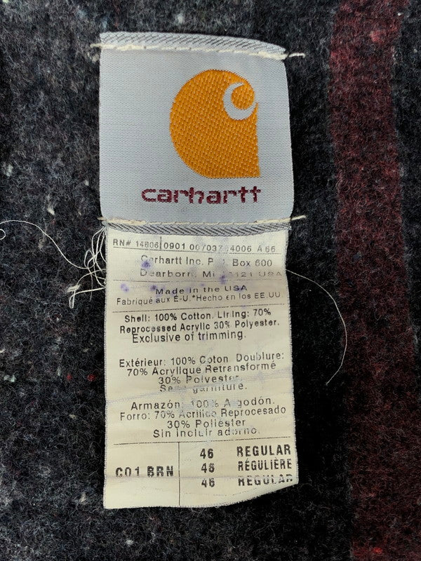 【中古品】【メンズ】 Carhartt カーハート 00's DUCK CHORE COAT C01BRN 2000年代 ダックチョアコート アウター 146-250930-rt-08-tag サイズ：46 カラー：ベージュ 万代Net店