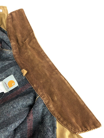 【中古品】【メンズ】 Carhartt カーハート 00's DUCK CHORE COAT C01BRN 2000年代 ダックチョアコート アウター 146-250930-rt-08-tag サイズ：46 カラー：ベージュ 万代Net店
