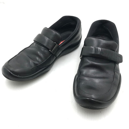 【中古品】【メンズ】 PRADA SPORTS プラダ スポーツ スリッポン 0327 スニーカー 靴 162-251007-na-18-tag サイズ：8 カラー：ブラック 万代Net店