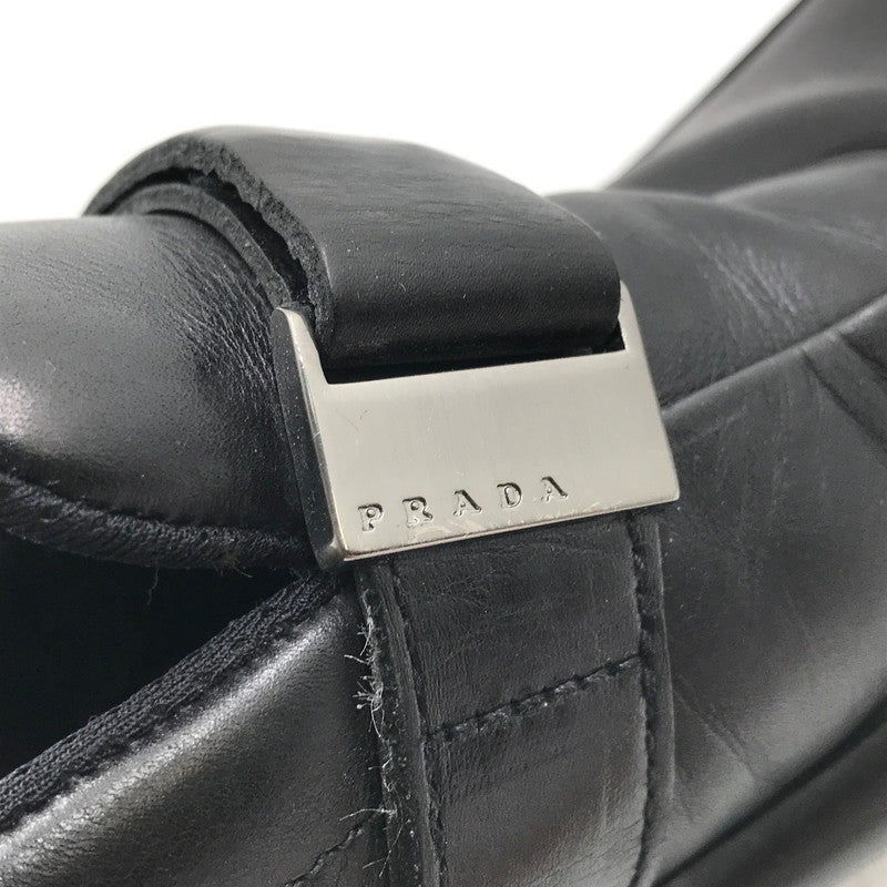 【中古品】【メンズ】 PRADA SPORTS プラダ スポーツ スリッポン 0327 スニーカー 靴 162-251007-na-18-tag サイズ：8 カラー：ブラック 万代Net店