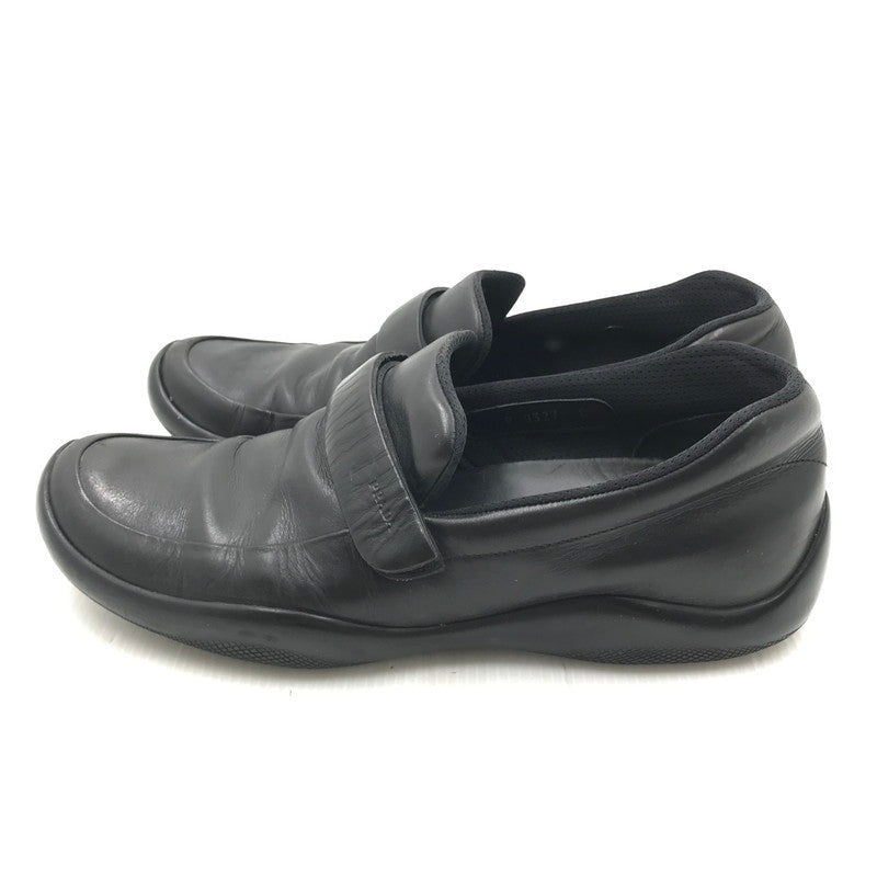 【中古品】【メンズ】 PRADA SPORTS プラダ スポーツ スリッポン 0327 スニーカー 靴 162-251007-na-18-tag サイズ：8 カラー：ブラック 万代Net店