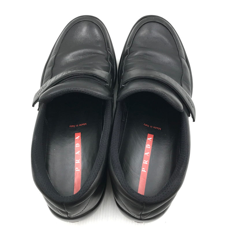 【中古品】【メンズ】 PRADA SPORTS プラダ スポーツ スリッポン 0327 スニーカー 靴 162-251007-na-18-tag サイズ：8 カラー：ブラック 万代Net店