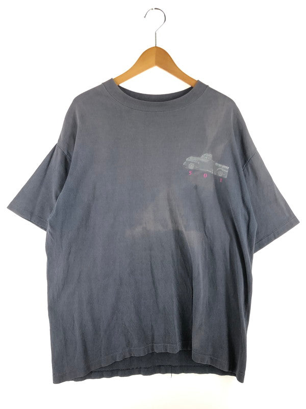 【現状渡し品】【メンズ】 Levi's リーバイス 80's USA製 501 STREET S/S TEE 80年代 アメリカ製 501 ショートスリーブ Tシャツ 半袖Tシャツ トップス ヴィンテージ 146-250930-rt-13-tag サイズ：L カラー：チャコールグレー 万代Net店