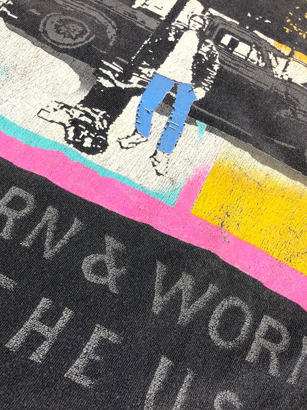 【現状渡し品】【メンズ】 Levi's リーバイス 80's USA製 501 STREET S/S TEE 80年代 アメリカ製 501 ショートスリーブ Tシャツ 半袖Tシャツ トップス ヴィンテージ 146-250930-rt-13-tag サイズ：L カラー：チャコールグレー 万代Net店