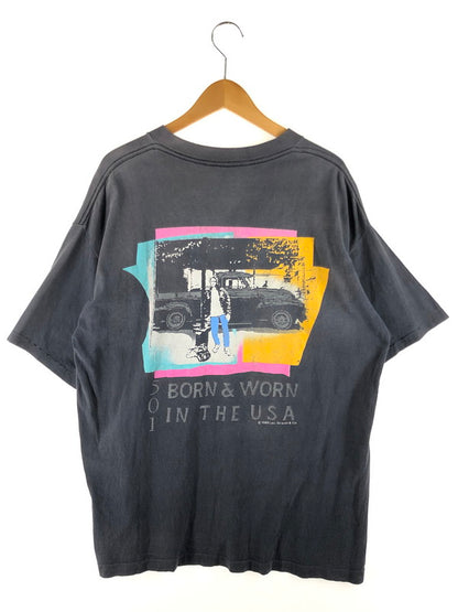 【現状渡し品】【メンズ】 Levi's リーバイス 80's USA製 501 STREET S/S TEE 80年代 アメリカ製 501 ショートスリーブ Tシャツ 半袖Tシャツ トップス ヴィンテージ 146-250930-rt-13-tag サイズ：L カラー：チャコールグレー 万代Net店