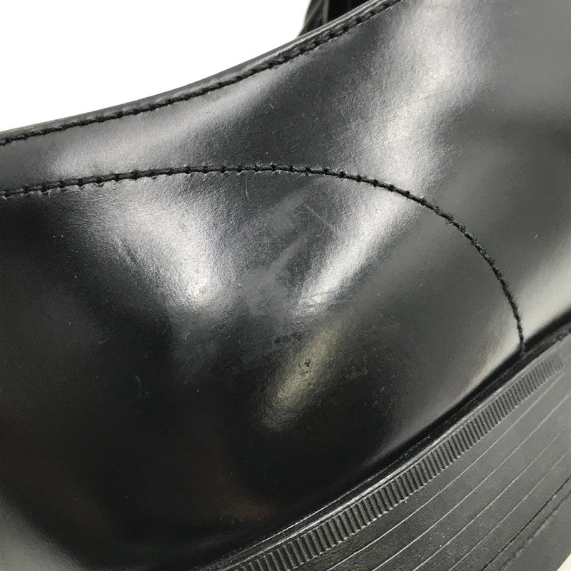 【中古品】【メンズ】 PRADA プラダ STRAIGHT TIP SHOES DNC108 ストレートチップシューズ ドレスシューズ 靴 164-251007-na-16-tag サイズ：7 カラー：ブラック 万代Net店