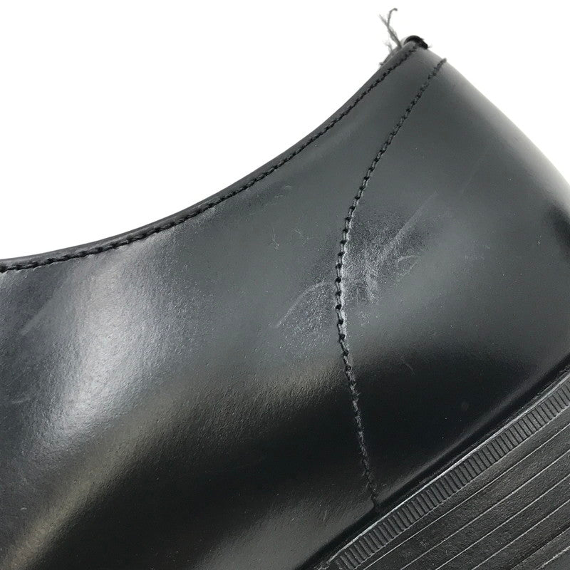 【中古品】【メンズ】 PRADA プラダ STRAIGHT TIP SHOES DNC108 ストレートチップシューズ ドレスシューズ 靴 164-251007-na-16-tag サイズ：7 カラー：ブラック 万代Net店