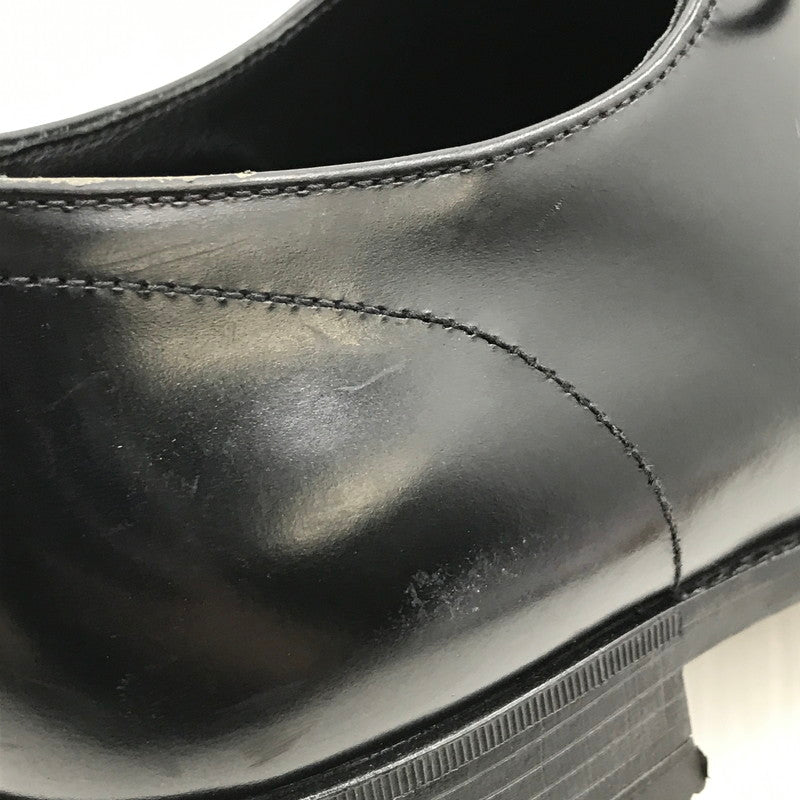 【中古品】【メンズ】 PRADA プラダ STRAIGHT TIP SHOES DNC108 ストレートチップシューズ ドレスシューズ 靴 164-251007-na-16-tag サイズ：7 カラー：ブラック 万代Net店