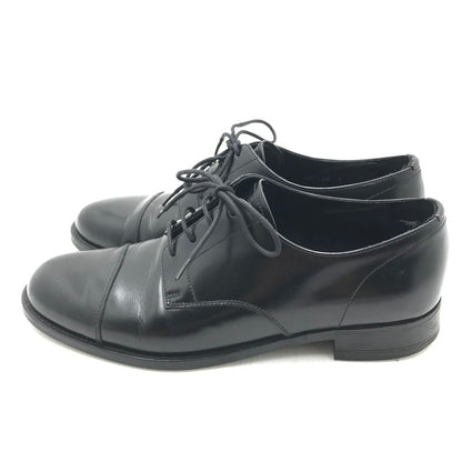 【中古品】【メンズ】 PRADA プラダ STRAIGHT TIP SHOES DNC108 ストレートチップシューズ ドレスシューズ 靴 164-251007-na-16-tag サイズ：7 カラー：ブラック 万代Net店