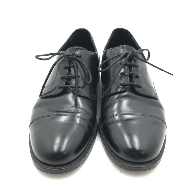 【中古品】【メンズ】 PRADA プラダ STRAIGHT TIP SHOES DNC108 ストレートチップシューズ ドレスシューズ 靴 164-251007-na-16-tag サイズ：7 カラー：ブラック 万代Net店
