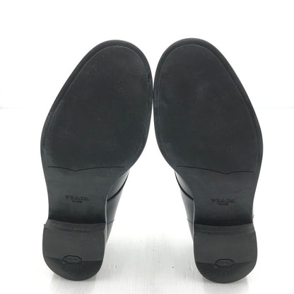 【中古品】【メンズ】 PRADA プラダ STRAIGHT TIP SHOES DNC108 ストレートチップシューズ ドレスシューズ 靴 164-251007-na-16-tag サイズ：7 カラー：ブラック 万代Net店