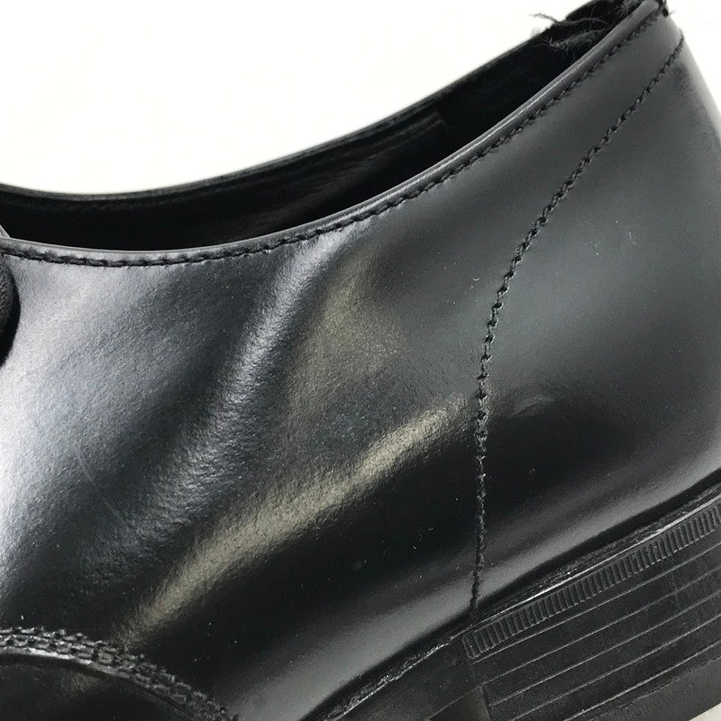 【中古品】【メンズ】 PRADA プラダ STRAIGHT TIP SHOES DNC108 ストレートチップシューズ ドレスシューズ 靴 164-251007-na-16-tag サイズ：7 カラー：ブラック 万代Net店