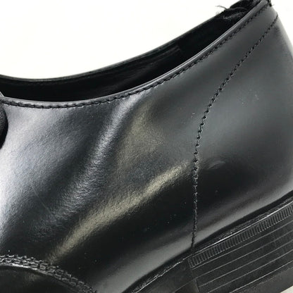 【中古品】【メンズ】 PRADA プラダ STRAIGHT TIP SHOES DNC108 ストレートチップシューズ ドレスシューズ 靴 164-251007-na-16-tag サイズ：7 カラー：ブラック 万代Net店
