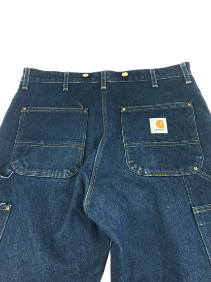 【中古品】【メンズ】 Carhartt カーハート DOUBLE-KNEE PAINTER DENIM PANTS B07 DNM サスペンダーボタン ダブルニーペインターデニムパンツ 156-251005-rt-19-tag サイズ：W38 L30 カラー：インディゴ 万代Net店