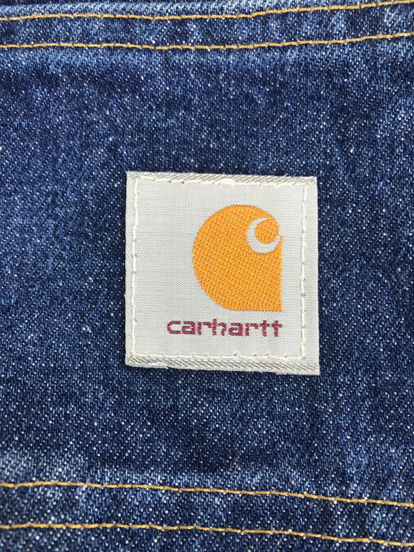 【中古品】【メンズ】 Carhartt カーハート DOUBLE-KNEE PAINTER DENIM PANTS B07 DNM サスペンダーボタン ダブルニーペインターデニムパンツ 156-251005-rt-19-tag サイズ：W38 L30 カラー：インディゴ 万代Net店