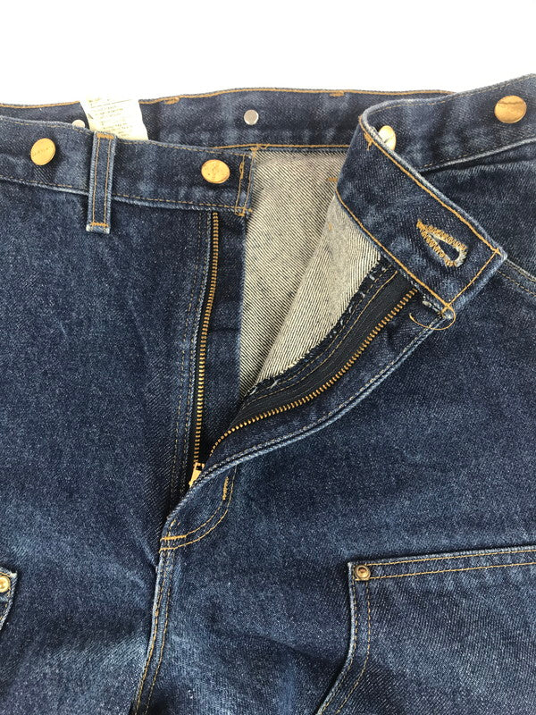 【中古品】【メンズ】 Carhartt カーハート DOUBLE-KNEE PAINTER DENIM PANTS B07 DNM サスペンダーボタン ダブルニーペインターデニムパンツ 156-251005-rt-19-tag サイズ：W38 L30 カラー：インディゴ 万代Net店