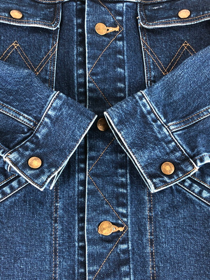 【中古品】【メンズ】 Wrangler ラングラー × SEVEN BY SEVEN セブン バイ セブン コラボ DENIM JACKET WS9325 124MJ デニムジャケット 145-250930-rt-20-tag サイズ：M カラー：インディゴ 万代Net店