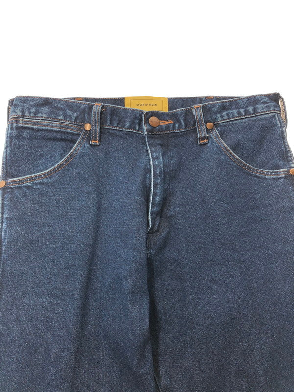 【中古品】【メンズ】 WRANGLER ラングラー × SEVEN BY SEVEN セブン バイ セブン DENIM PANTS WS0172 13MWZ デニムパンツ ボトムス 156-260530-rt-01-tagh サイズ：M カラー：インディゴ 万代Net店