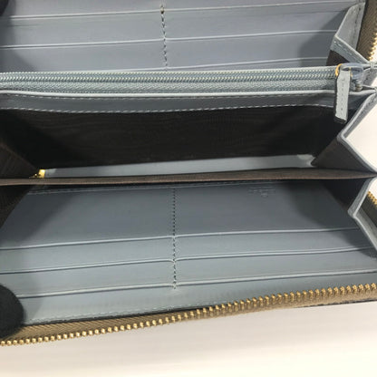 【中古品】【レディース】 NIMFAIR ROUND ZIP LONG WALLET 453158 493075 ニムフェア ラウンドジップ ロングウォレット 財布 181-251008-rt-05-tag カラー：ベージュ 万代Net店
