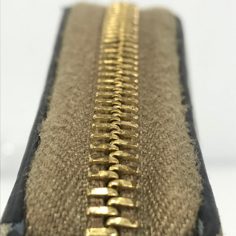 【中古品】【レディース】 NIMFAIR ROUND ZIP LONG WALLET 453158 493075 ニムフェア ラウンドジップ ロングウォレット 財布 181-251008-rt-05-tag カラー：ベージュ 万代Net店