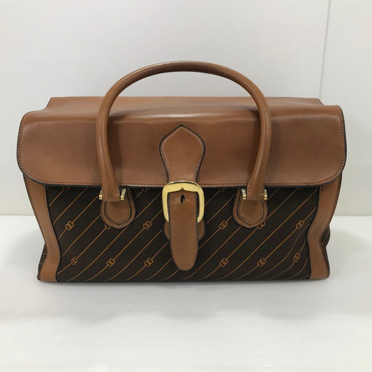 【現状渡し品】【メンズ】 OLD GUCCI オールド グッチ 70'S BOSTON BAG 70年代 ボストンバッグ 流れ星柄 GG 裏地ディアマンテ カバン 180-251122-na-05-tag カラー：ブラウン 万代Net店