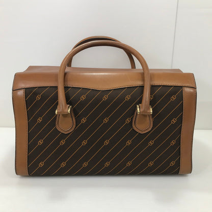 【現状渡し品】【メンズ】 OLD GUCCI オールド グッチ 70'S BOSTON BAG 70年代 ボストンバッグ 流れ星柄 GG 裏地ディアマンテ カバン 180-251122-na-05-tag カラー：ブラウン 万代Net店