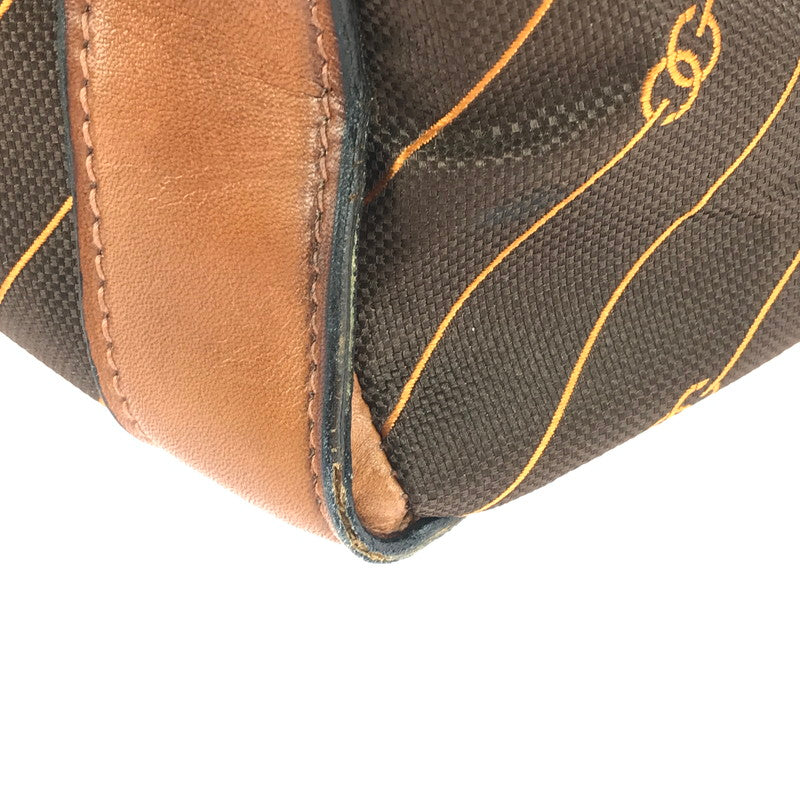 【現状渡し品】【メンズ】 OLD GUCCI オールド グッチ 70'S BOSTON BAG 70年代 ボストンバッグ 流れ星柄 GG 裏地ディアマンテ カバン 180-251122-na-05-tag カラー：ブラウン 万代Net店