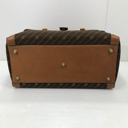 【現状渡し品】【メンズ】 OLD GUCCI オールド グッチ 70'S BOSTON BAG 70年代 ボストンバッグ 流れ星柄 GG 裏地ディアマンテ カバン 180-251122-na-05-tag カラー：ブラウン 万代Net店