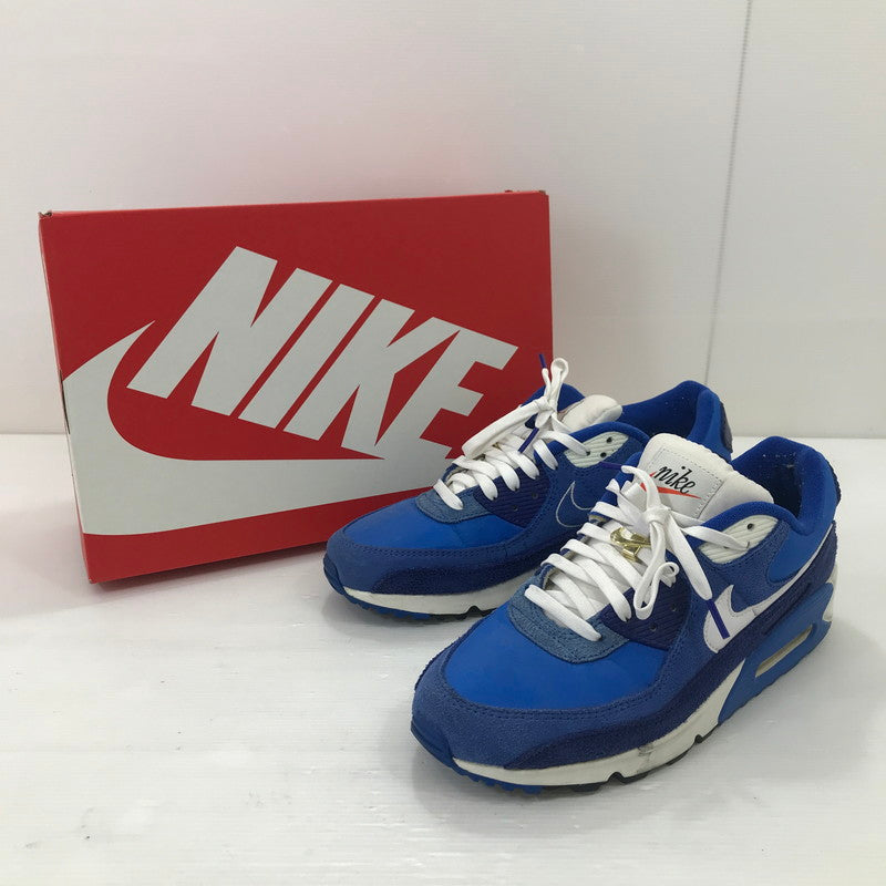 【中古品】【メンズ】 NIKE ナイキ AIR MAX 90 FIRST USE ROYAL BLUE (SIGNAL BLUE) DB0636-400 エアマックス90 ファーストユーズ スニーカー 靴 160-251207-rt-04-tag サイズ：28cm US10 カラー：シグナルブルー 万代Net店