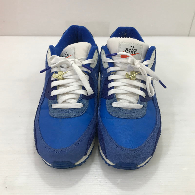 【中古品】【メンズ】 NIKE ナイキ AIR MAX 90 FIRST USE ROYAL BLUE (SIGNAL BLUE) DB0636-400 エアマックス90 ファーストユーズ スニーカー 靴 160-251207-rt-04-tag サイズ：28cm US10 カラー：シグナルブルー 万代Net店