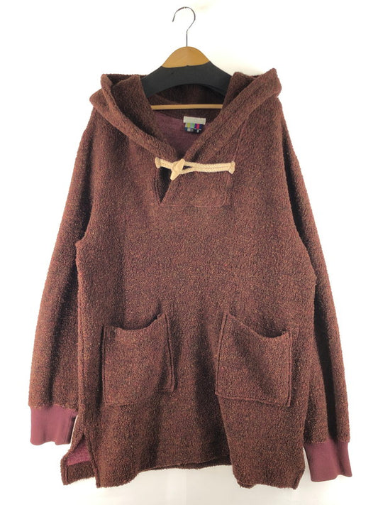 【中古品】【メンズ】 WOOL HOODED SWEATASHIRTS RED OA-SW-M02 ウールフーデッド スウェットシャツ アウター 140-250930-rt-05-tag サイズ：L～XL カラー：レッド系 万代Net店