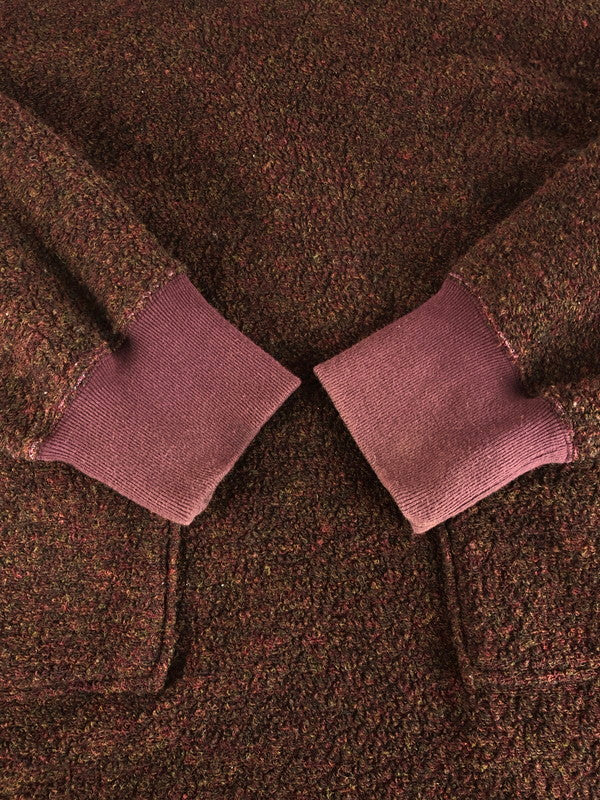 【中古品】【メンズ】 WOOL HOODED SWEATASHIRTS RED OA-SW-M02 ウールフーデッド スウェットシャツ アウター 140-250930-rt-05-tag サイズ：L～XL カラー：レッド系 万代Net店