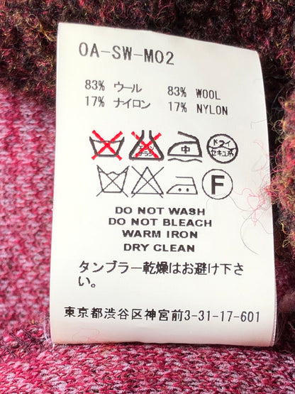 【中古品】【メンズ】 WOOL HOODED SWEATASHIRTS RED OA-SW-M02 ウールフーデッド スウェットシャツ アウター 140-250930-rt-05-tag サイズ：L～XL カラー：レッド系 万代Net店