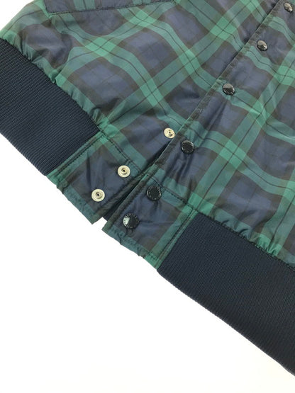 【中古美品】【メンズ】 MR.GENTLEMAN ミスター ジェントルマン NYLON STADIUM JUMPER VEST MG15F-VE02 ナイロン スタジアム ジャンパー ベスト 140-260522-rt-10-tagh サイズ：不明 下記参照 カラー：グリーン 万代Net店