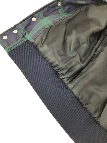【中古美品】【メンズ】 MR.GENTLEMAN ミスター ジェントルマン NYLON STADIUM JUMPER VEST MG15F-VE02 ナイロン スタジアム ジャンパー ベスト 140-260522-rt-10-tagh サイズ：不明 下記参照 カラー：グリーン 万代Net店
