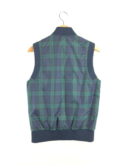 【中古美品】【メンズ】 MR.GENTLEMAN ミスター ジェントルマン NYLON STADIUM JUMPER VEST MG15F-VE02 ナイロン スタジアム ジャンパー ベスト 140-260522-rt-10-tagh サイズ：不明 下記参照 カラー：グリーン 万代Net店