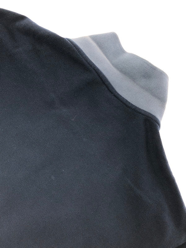【現状渡し品】【メンズ】 PRADA SPORT プラダ スポーツ HALF ZIP COTTON POLO SHIRT 0000ET-C2196-00009 ハーフ ジップ コットン ポロシャツ トップス 141-260605-rt-02-tagh サイズ：M カラー：ネイビー 万代Net店