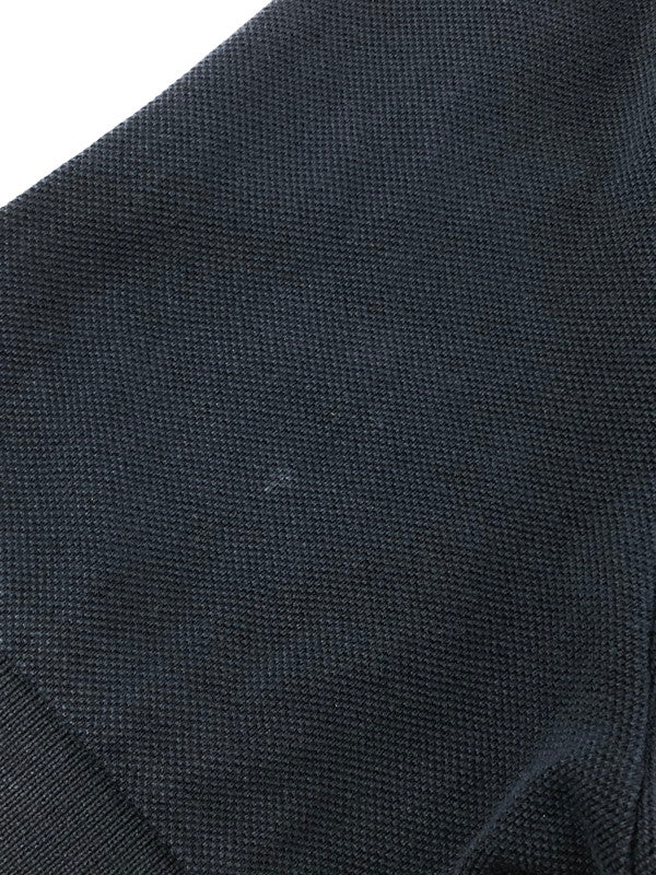 【現状渡し品】【メンズ】 PRADA SPORT プラダ スポーツ HALF ZIP COTTON POLO SHIRT 0000ET-C2196-00009 ハーフ ジップ コットン ポロシャツ トップス 141-260605-rt-02-tagh サイズ：M カラー：ネイビー 万代Net店