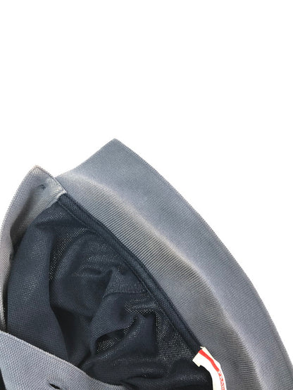 【現状渡し品】【メンズ】 PRADA SPORT プラダ スポーツ HALF ZIP COTTON POLO SHIRT 0000ET-C2196-00009 ハーフ ジップ コットン ポロシャツ トップス 141-260605-rt-02-tagh サイズ：M カラー：ネイビー 万代Net店