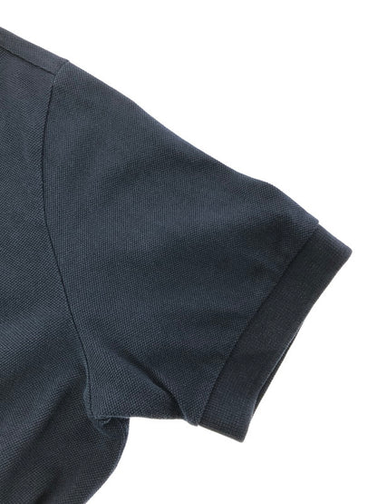 【現状渡し品】【メンズ】 PRADA SPORT プラダ スポーツ HALF ZIP COTTON POLO SHIRT 0000ET-C2196-00009 ハーフ ジップ コットン ポロシャツ トップス 141-260605-rt-02-tagh サイズ：M カラー：ネイビー 万代Net店