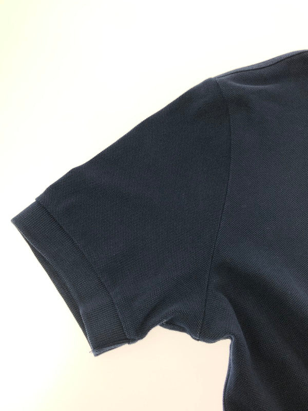 【現状渡し品】【メンズ】 PRADA SPORT プラダ スポーツ HALF ZIP COTTON POLO SHIRT 0000ET-C2196-00009 ハーフ ジップ コットン ポロシャツ トップス 141-260605-rt-02-tagh サイズ：M カラー：ネイビー 万代Net店