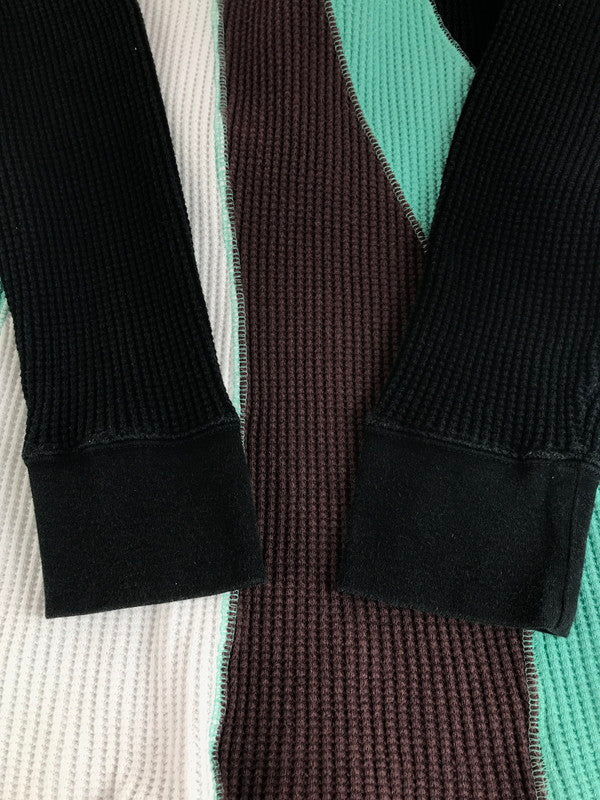 【中古品】【メンズ】 切替サーマルカットソー BQ-TEE-U04 トップス 140-251230-na-03-tag サイズ：4 カラー：マルチカラー 万代Net店