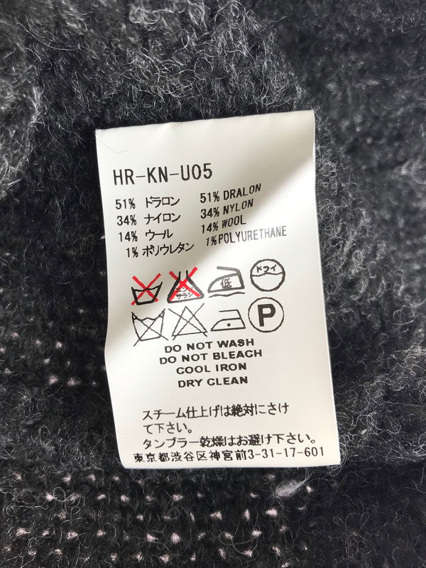 【中古品】【メンズ】 TURTLENECK KNIT SWEATHER HR-KN-U05 タートルネック ニット セーター 140-251230-na-10-tag サイズ：5 カラー：ブラック系 万代Net店