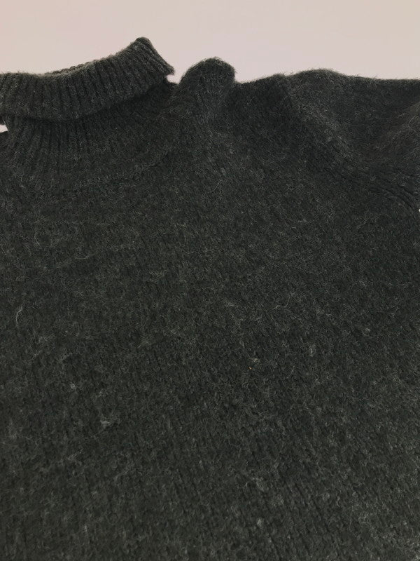 【中古品】【メンズ】 TURTLENECK KNIT SWEATHER HR-KN-U05 タートルネック ニット セーター 140-251230-na-10-tag サイズ：5 カラー：ブラック系 万代Net店