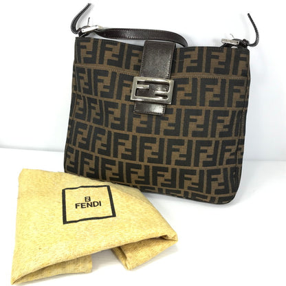 【中古品】【レディース】 FENDI フェンディ ズッカ柄 ワンショルダーバッグ 26727 カバン 180-250930-na-09-tag カラー：ブラウン系 万代Net店