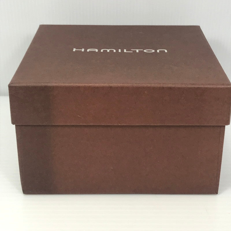 【中古品】【メンズ】 HAMILTON ハミルトン KHAKI KING H982114F カーキ キング デイトクォーツ 腕時計 197-251008-rt-09-tag カラー：シルバー/ブラック 万代Net店