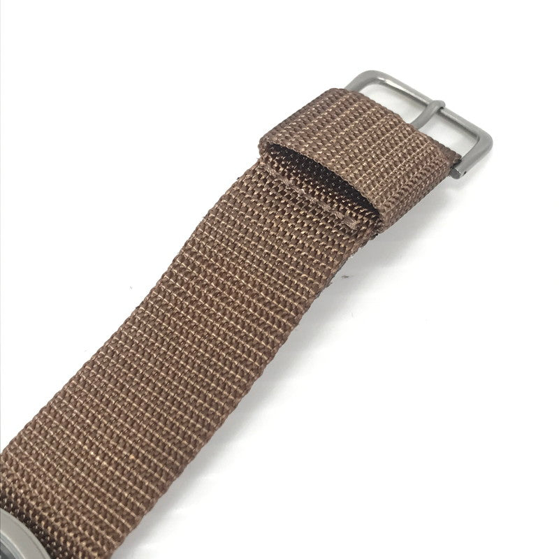 【中古品】【メンズ】 HAMILTON ハミルトン KHAKI KING H982114F カーキ キング デイトクォーツ 腕時計 197-251008-rt-09-tag カラー：シルバー/ブラック 万代Net店