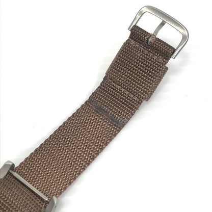 【中古品】【メンズ】 HAMILTON ハミルトン KHAKI KING H982114F カーキ キング デイトクォーツ 腕時計 197-251008-rt-09-tag カラー：シルバー/ブラック 万代Net店