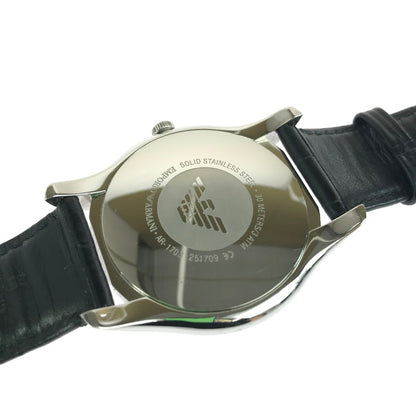 【中古品】【メンズ】 スモールセコンド AR-1703 クォーツ 腕時計 198-251130-na-08-tag カラー：ブラック/シルバー 万代Net店